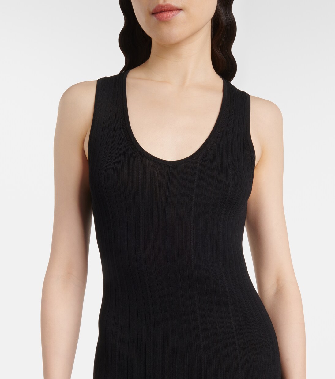 Ribbed-knit maxi dress | Joseph