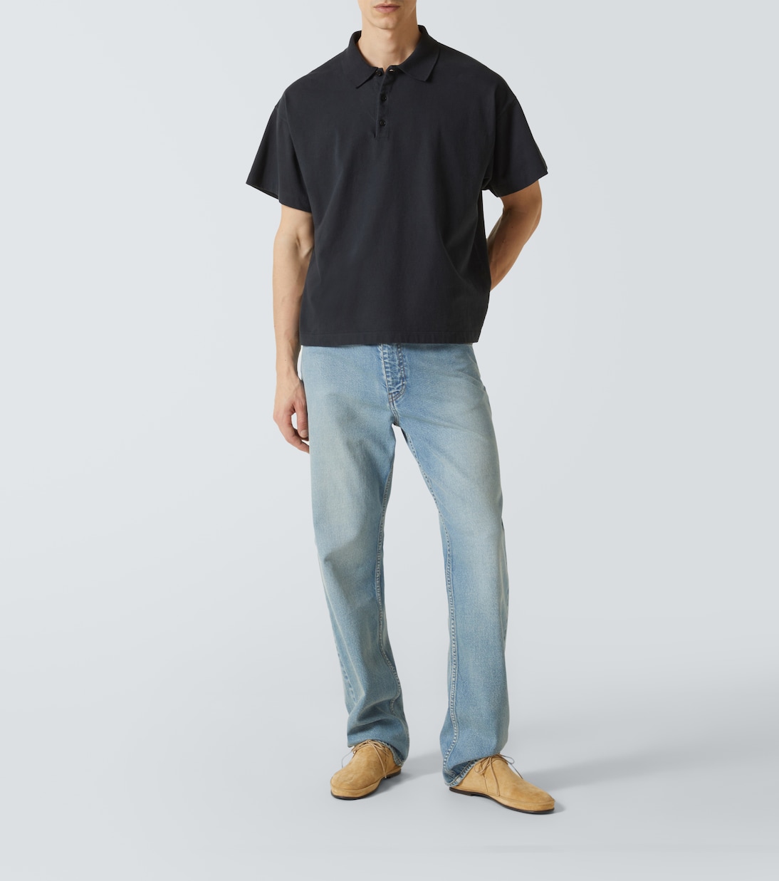 Bry cotton polo shirt | The Row