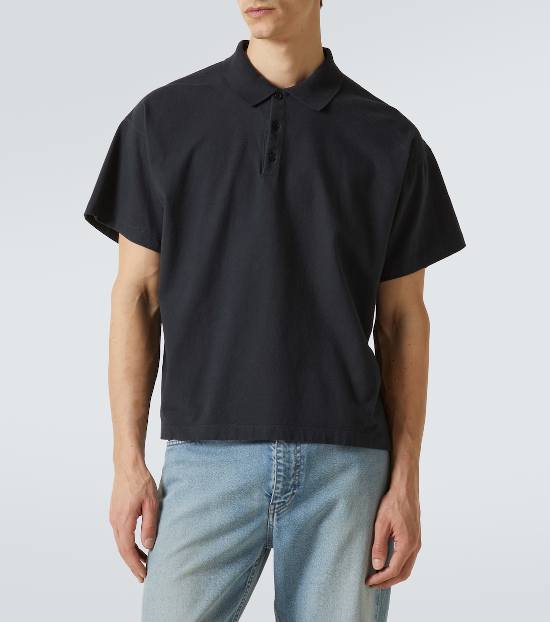 Bry cotton polo shirt | The Row