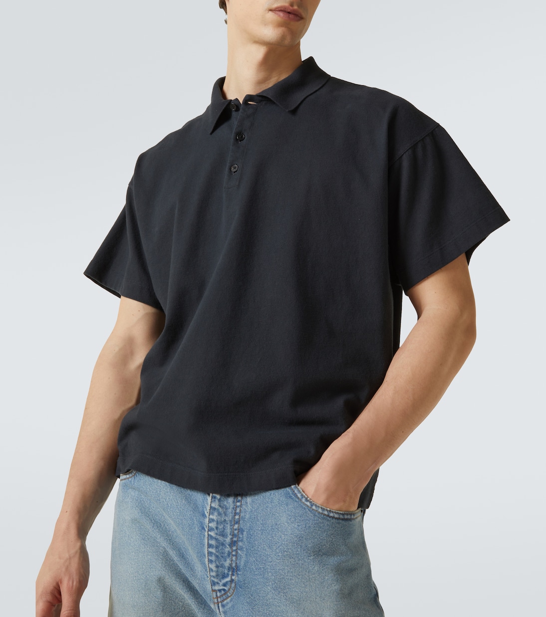 Bry cotton polo shirt | The Row