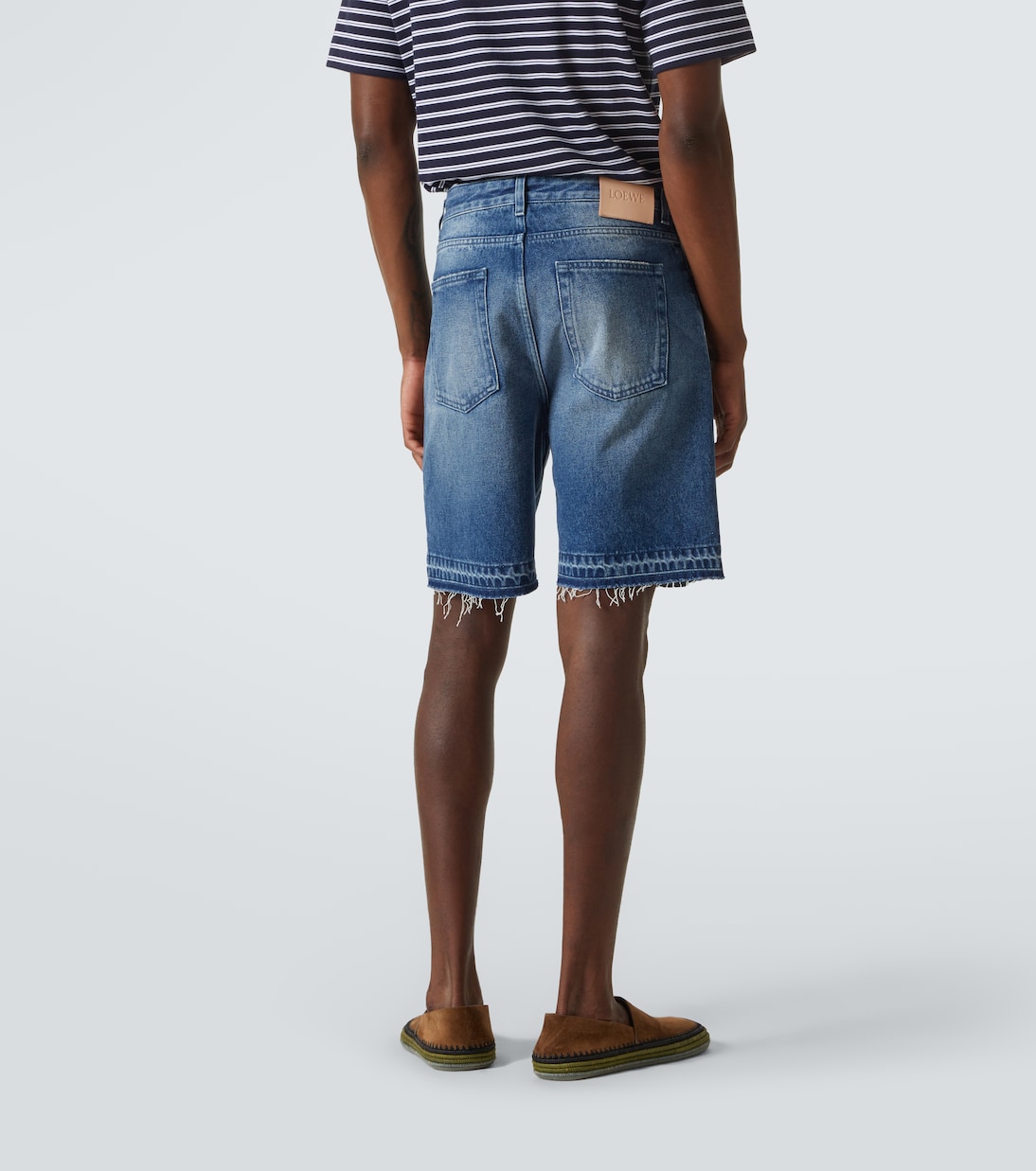 Short Paula's Ibiza en jean | Loewe
