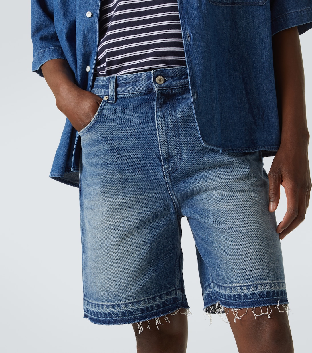 Short Paula's Ibiza en jean | Loewe
