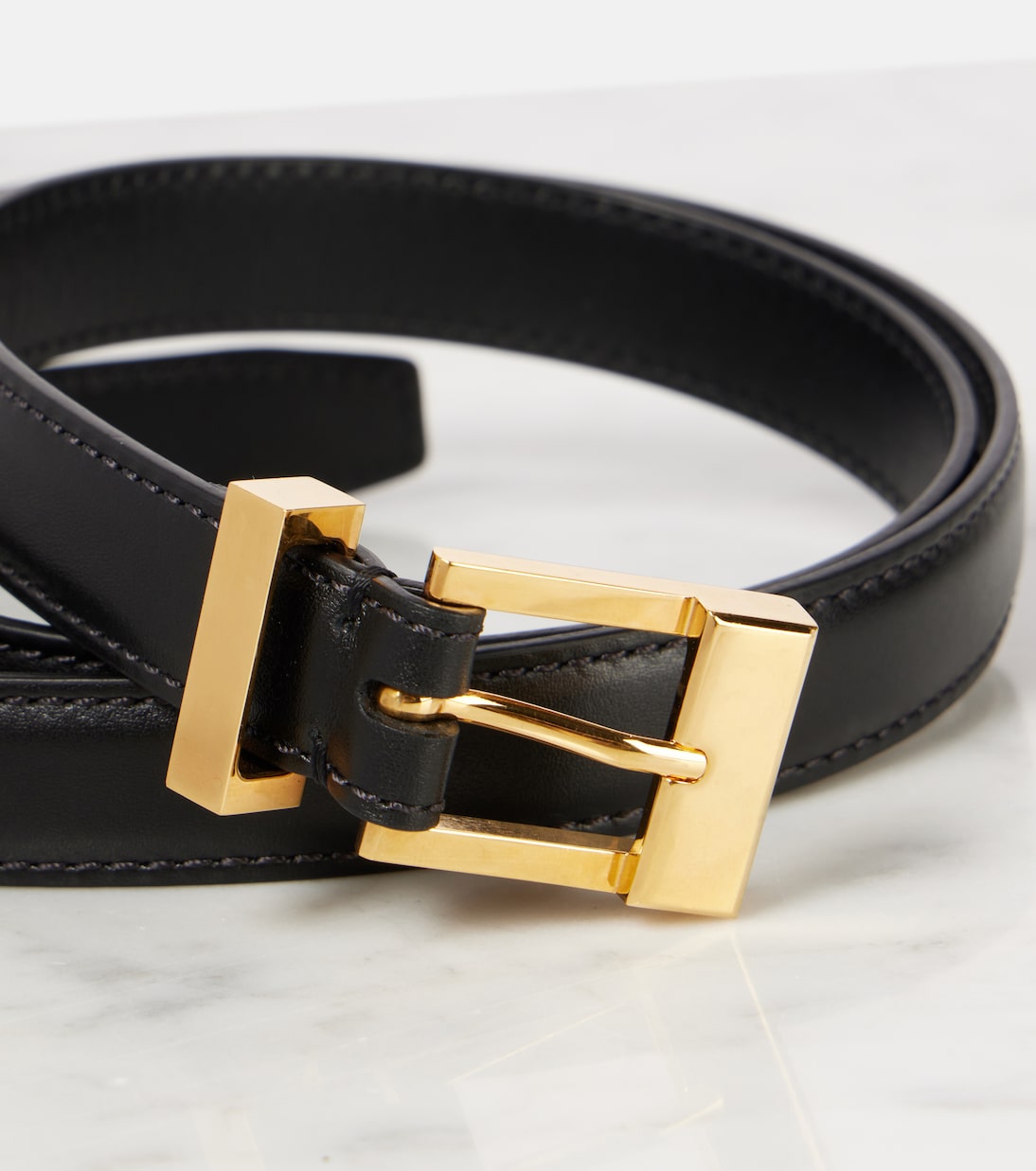 Cintura Manhattan in pelle | Khaite