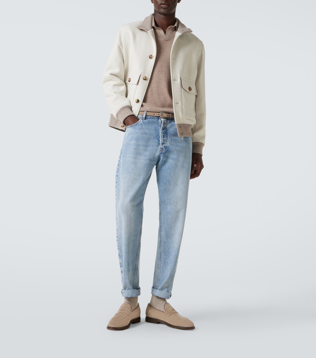 Mid-rise slim jeans | Brunello Cucinelli