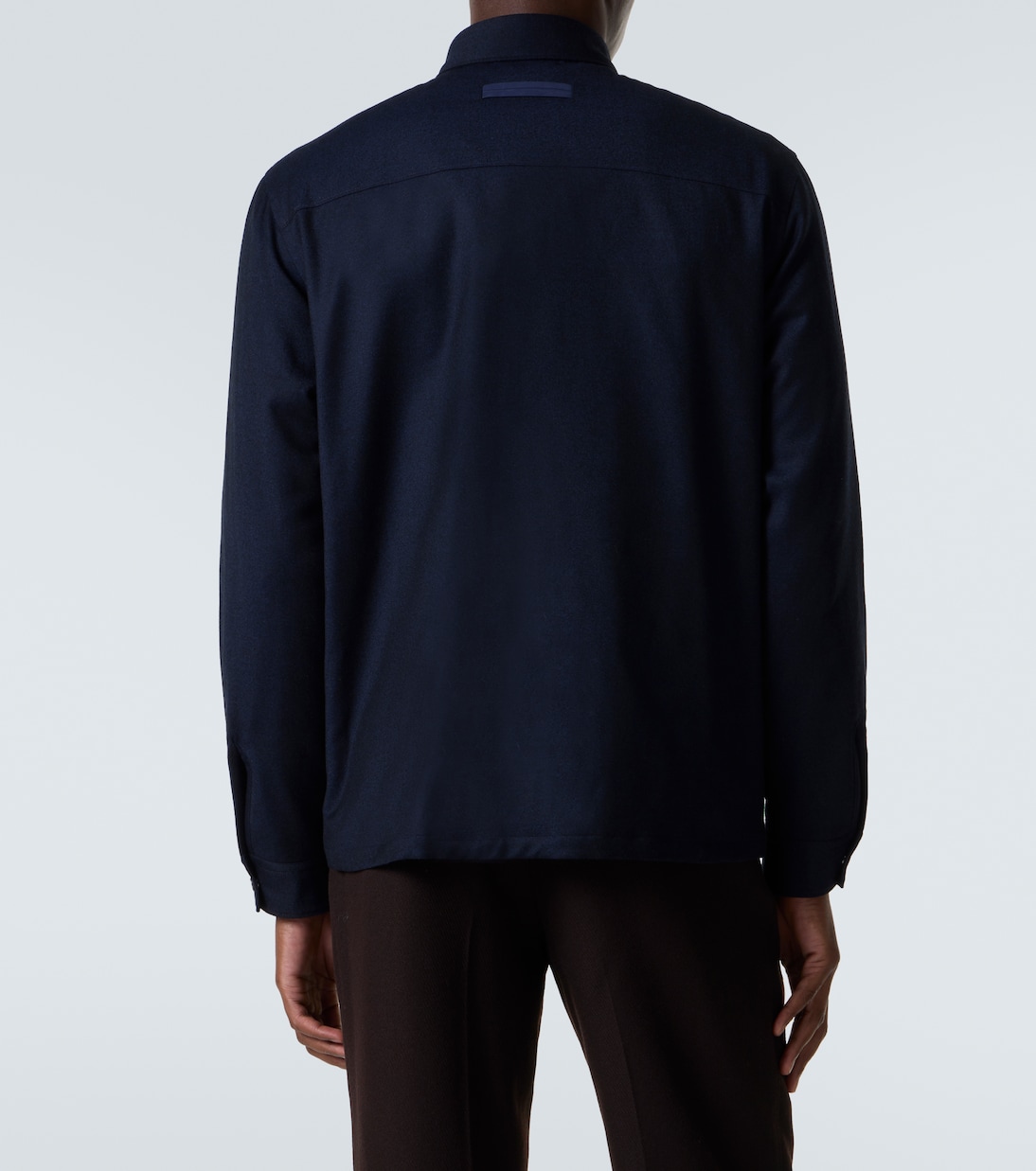 Hemdjacke aus Wolle | Zegna