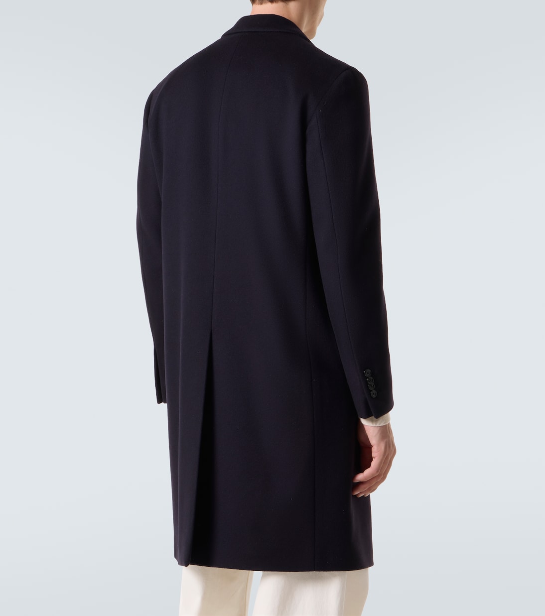 Virgin wool overcoat | Lardini