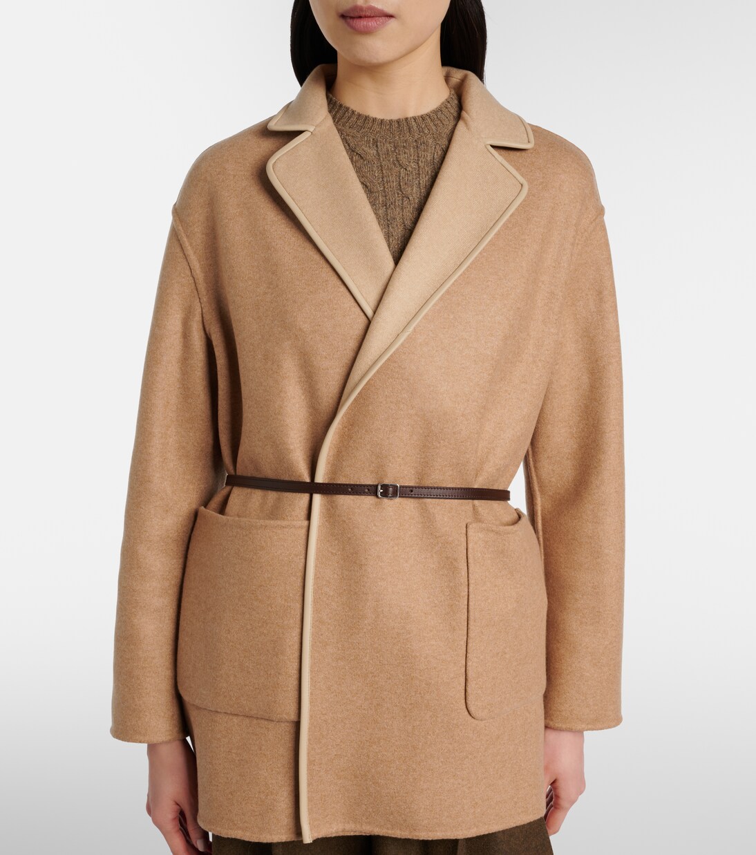 Jimi 16 reversible cashmere-blend coat | Loro Piana