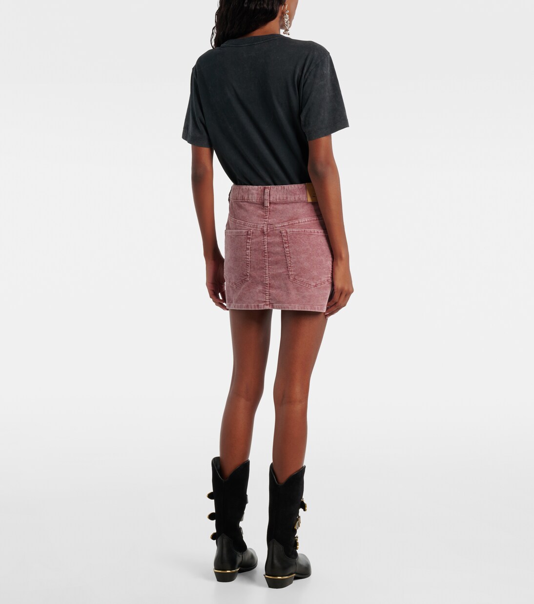 Olinda cotton corduroy miniskirt | Marant Etoile