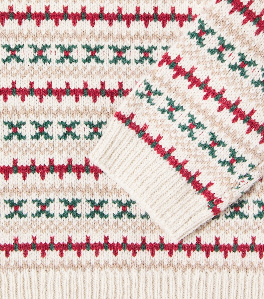 Baby wool and cotton-blend sweater | Bonpoint