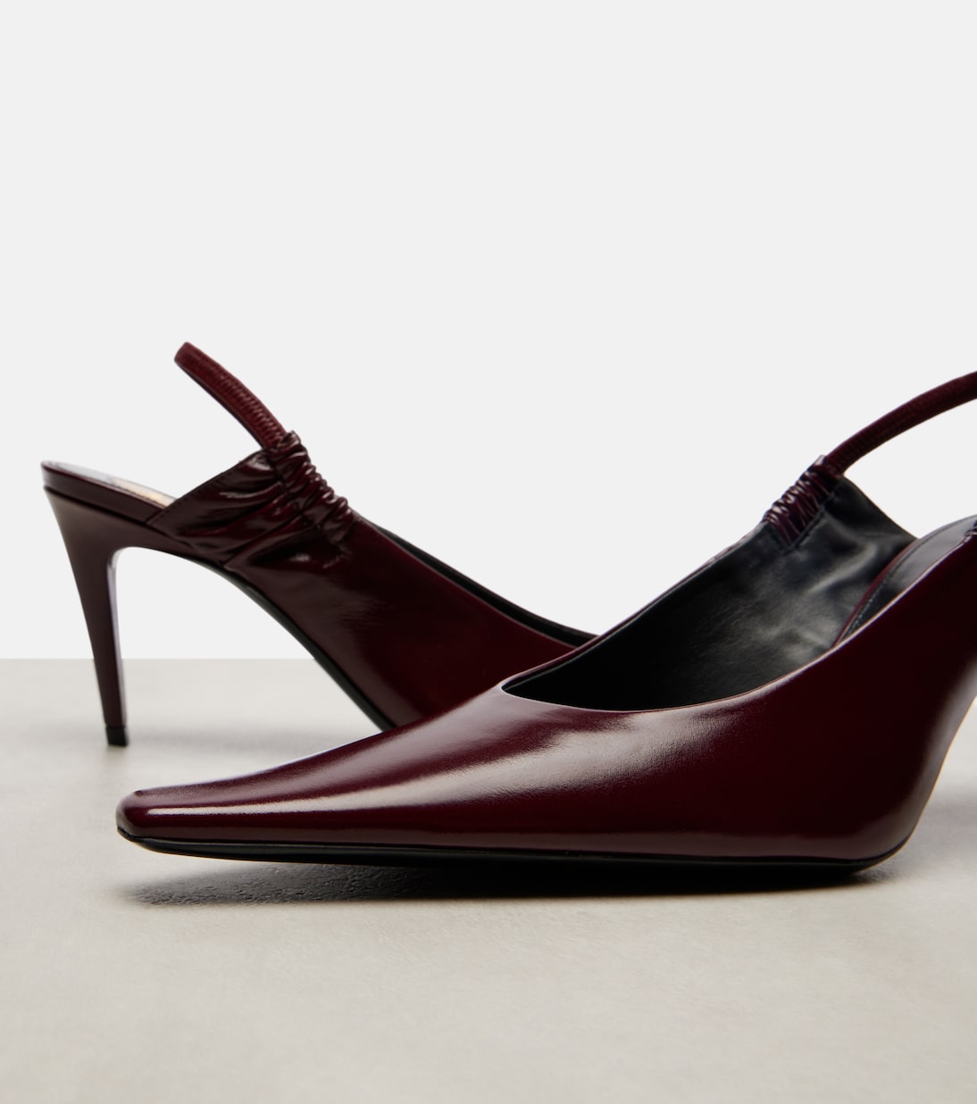 Anne-Marie leather slingback pumps | Saint Laurent