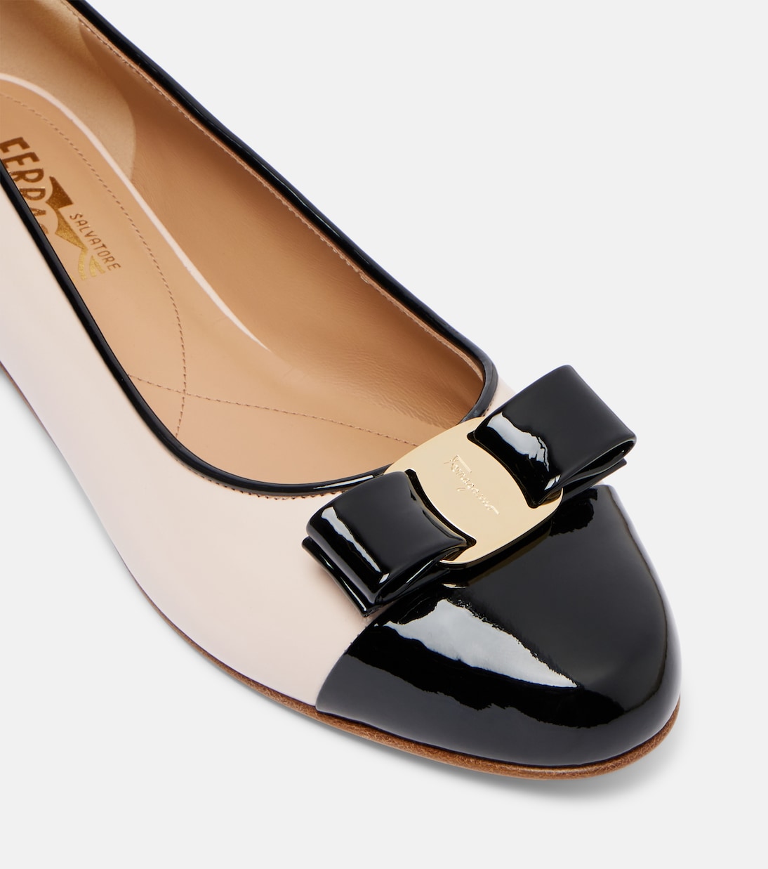 Varina leather ballet flats | Ferragamo