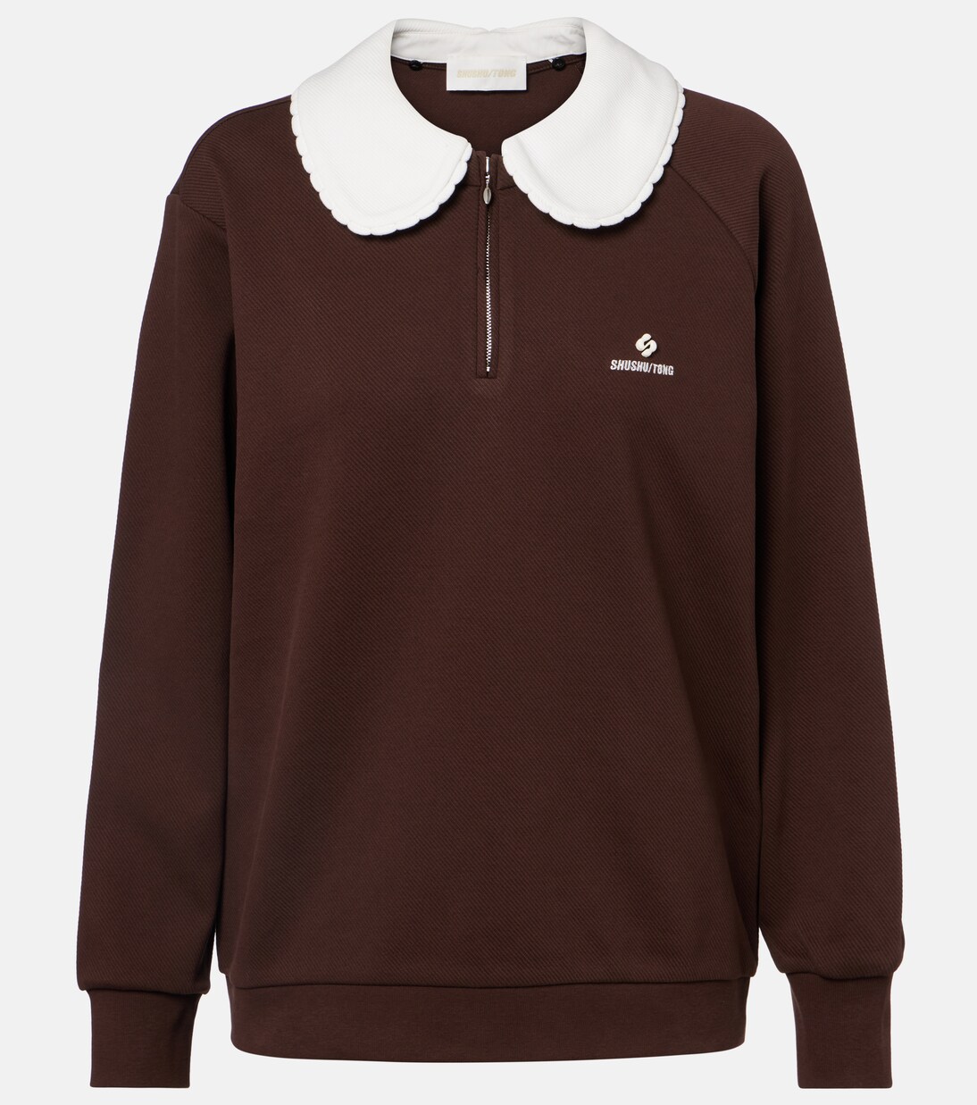 Sweatshirt aus einem Baumwollgemisch | Shushu/Tong