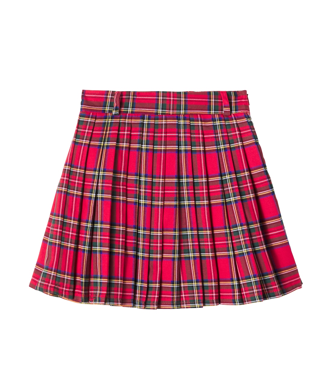 Martina plaid pleated skirt  | The New Society