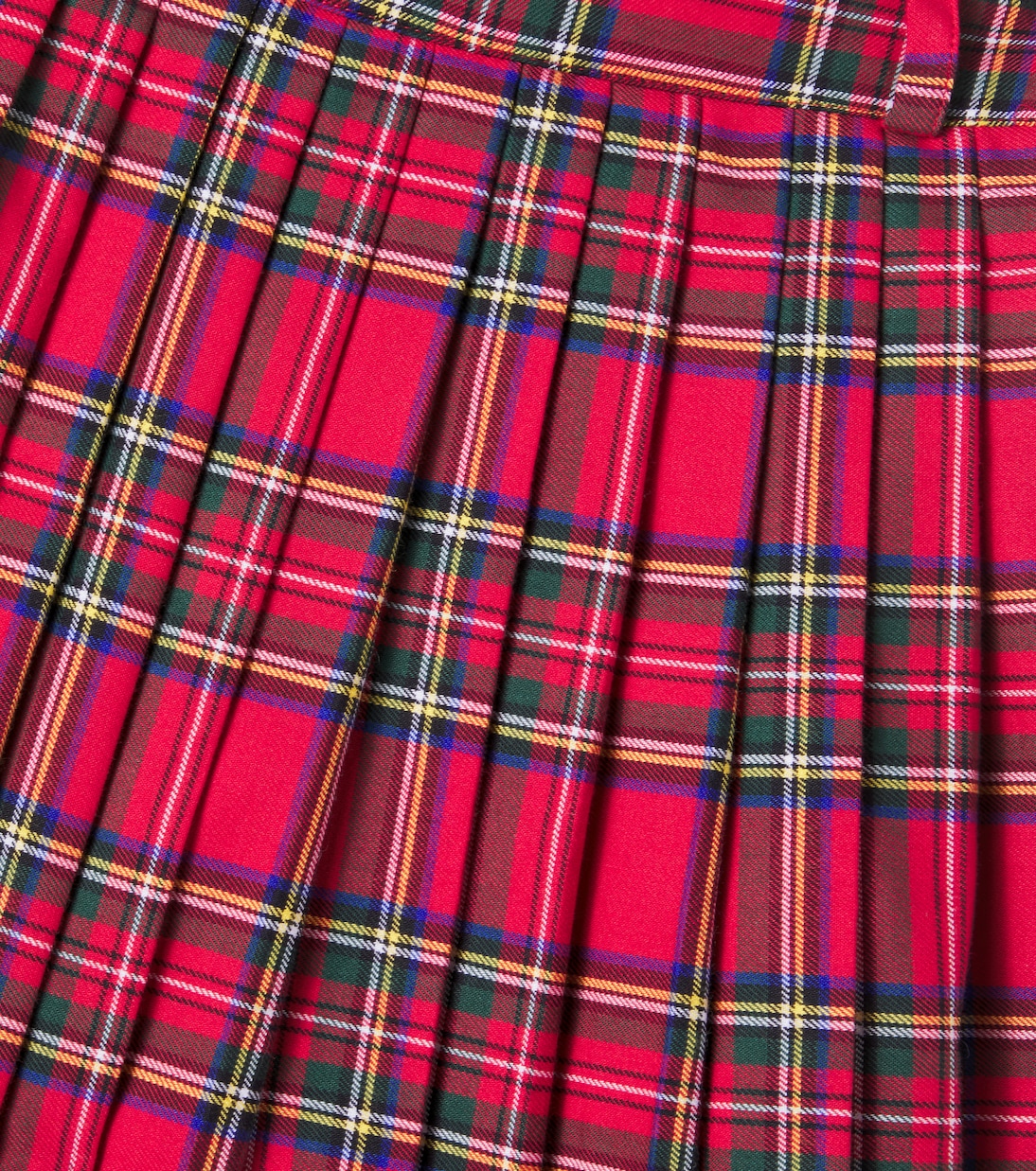 Martina plaid pleated skirt  | The New Society