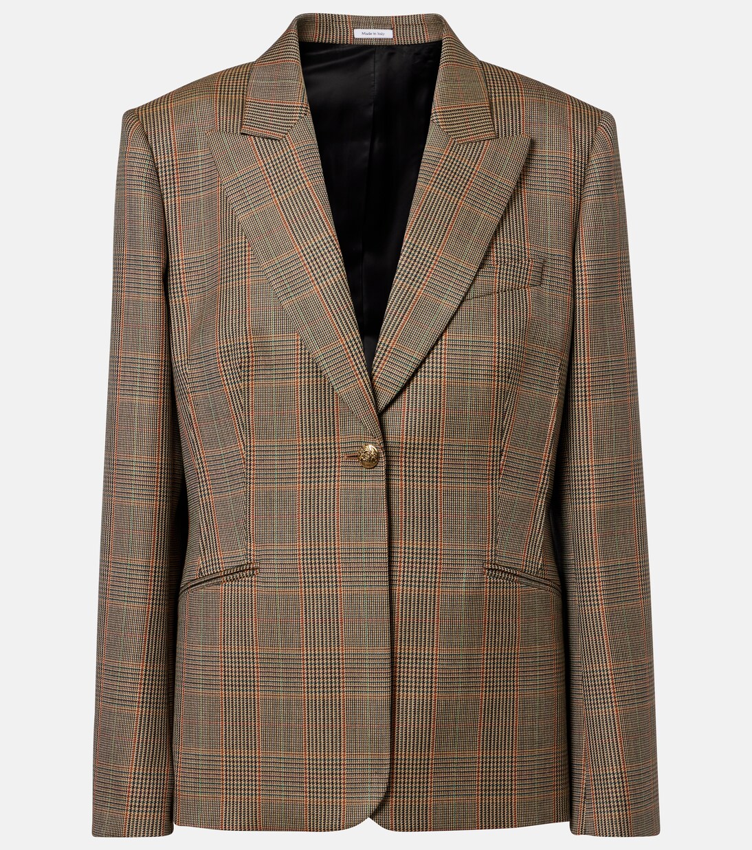 Country Check羊毛西装式外套 | McQueen