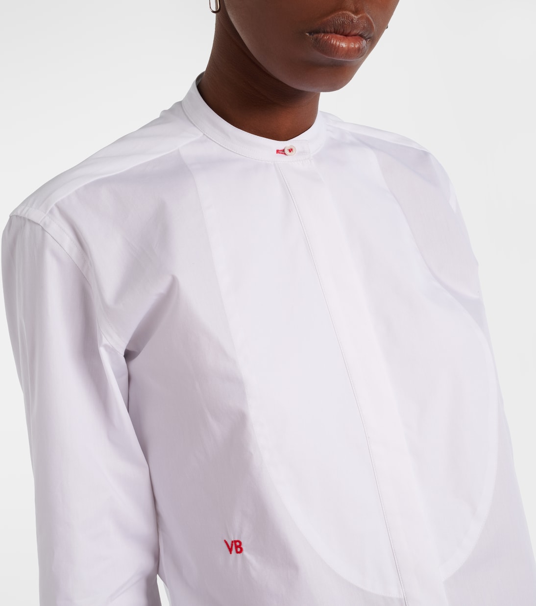 Cotton poplin shirt | Victoria Beckham