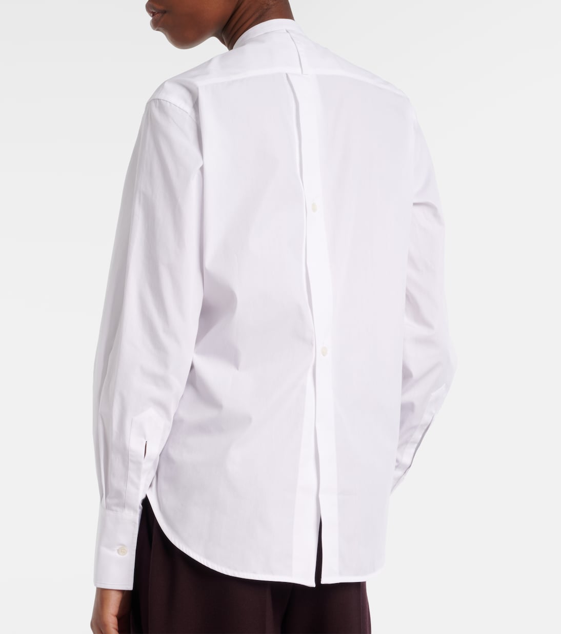 Cotton poplin shirt | Victoria Beckham