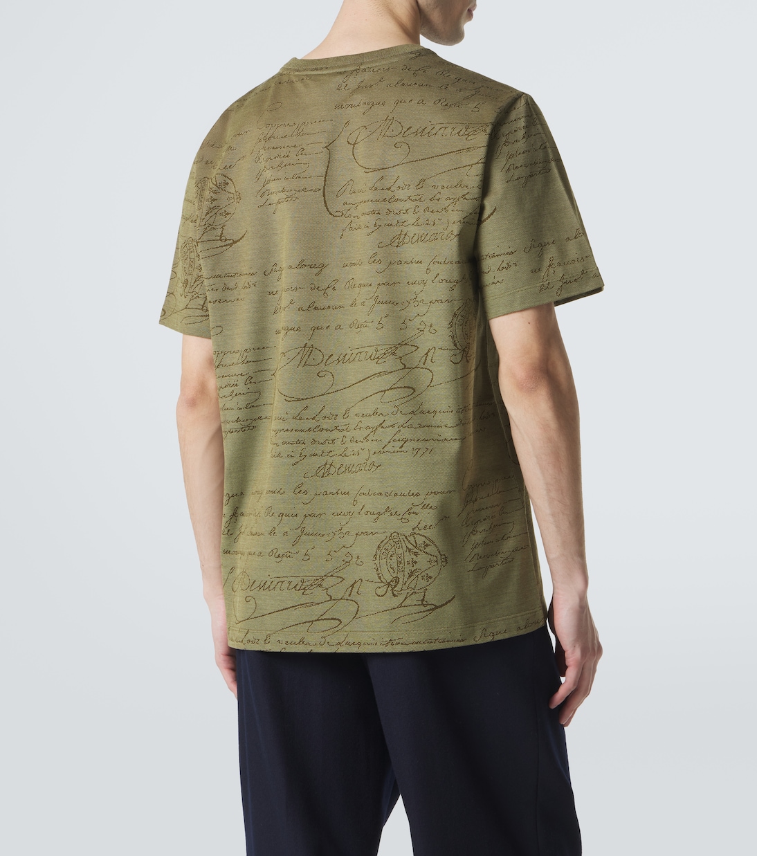 Printed cotton jersey T-shirt | Berluti