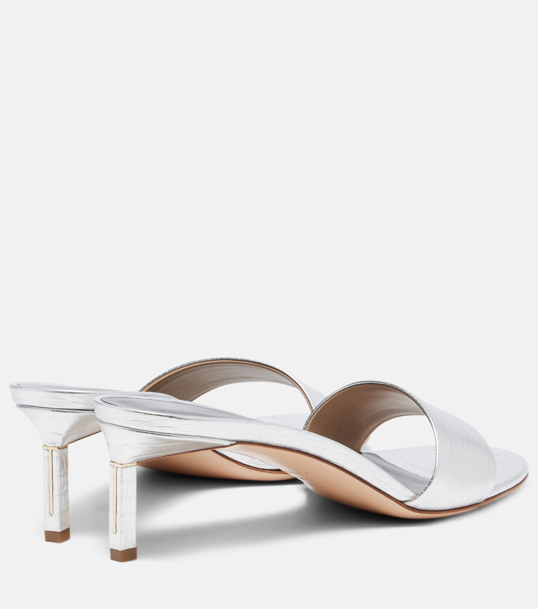 55 metallic leather mules | Tom Ford