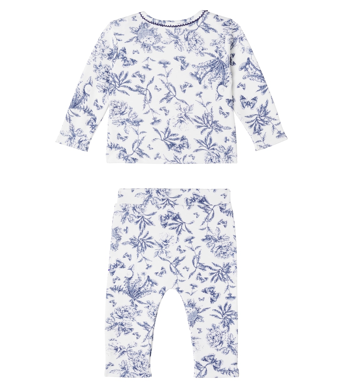 Baby toile de jouy cotton pajamas | Tartine et Chocolat