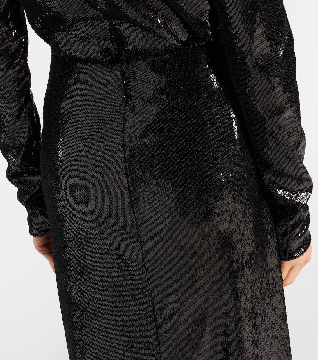 Maxirock mit Pailletten | Toteme