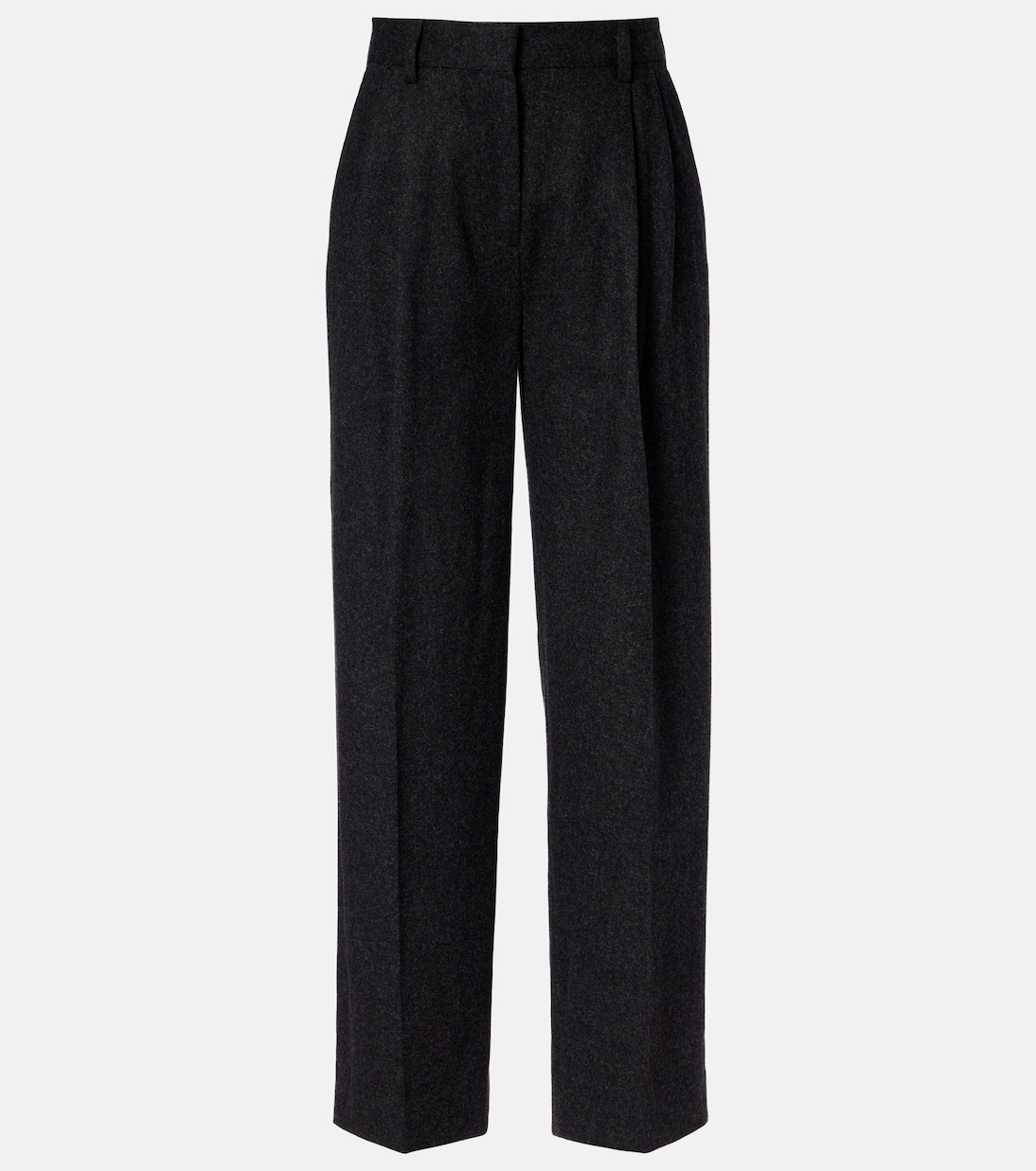 Gerade Hose aus Flanell aus einem Wollgemisch | Toteme