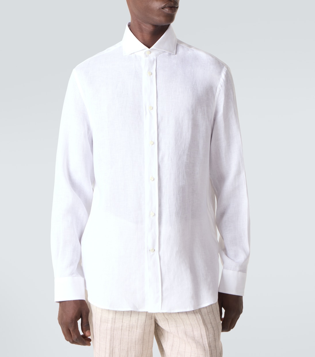 Hemd aus Leinen | Brunello Cucinelli
