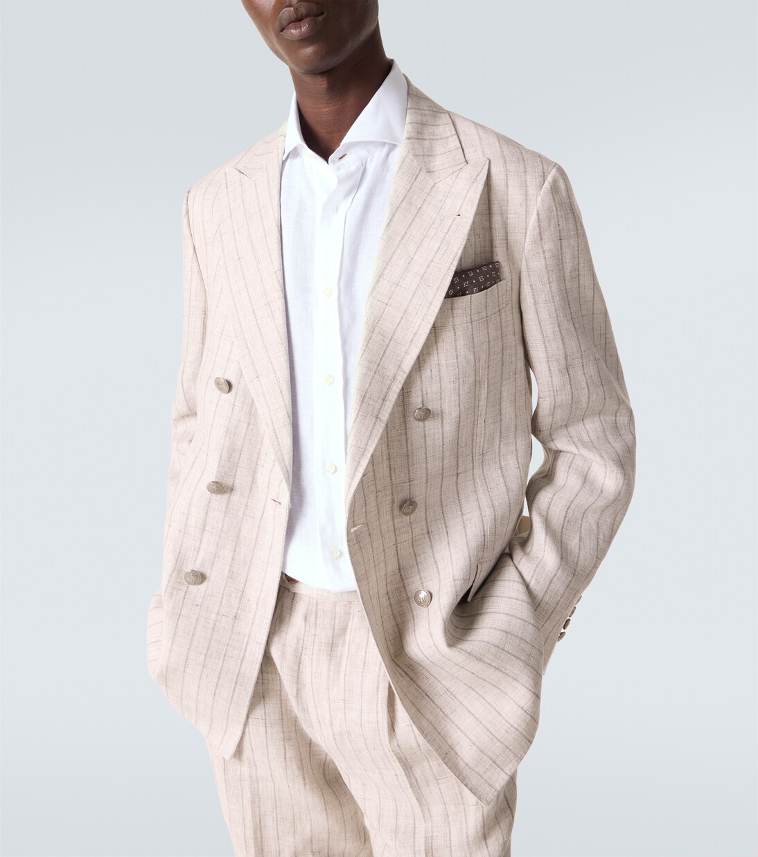 Hemd aus Leinen | Brunello Cucinelli