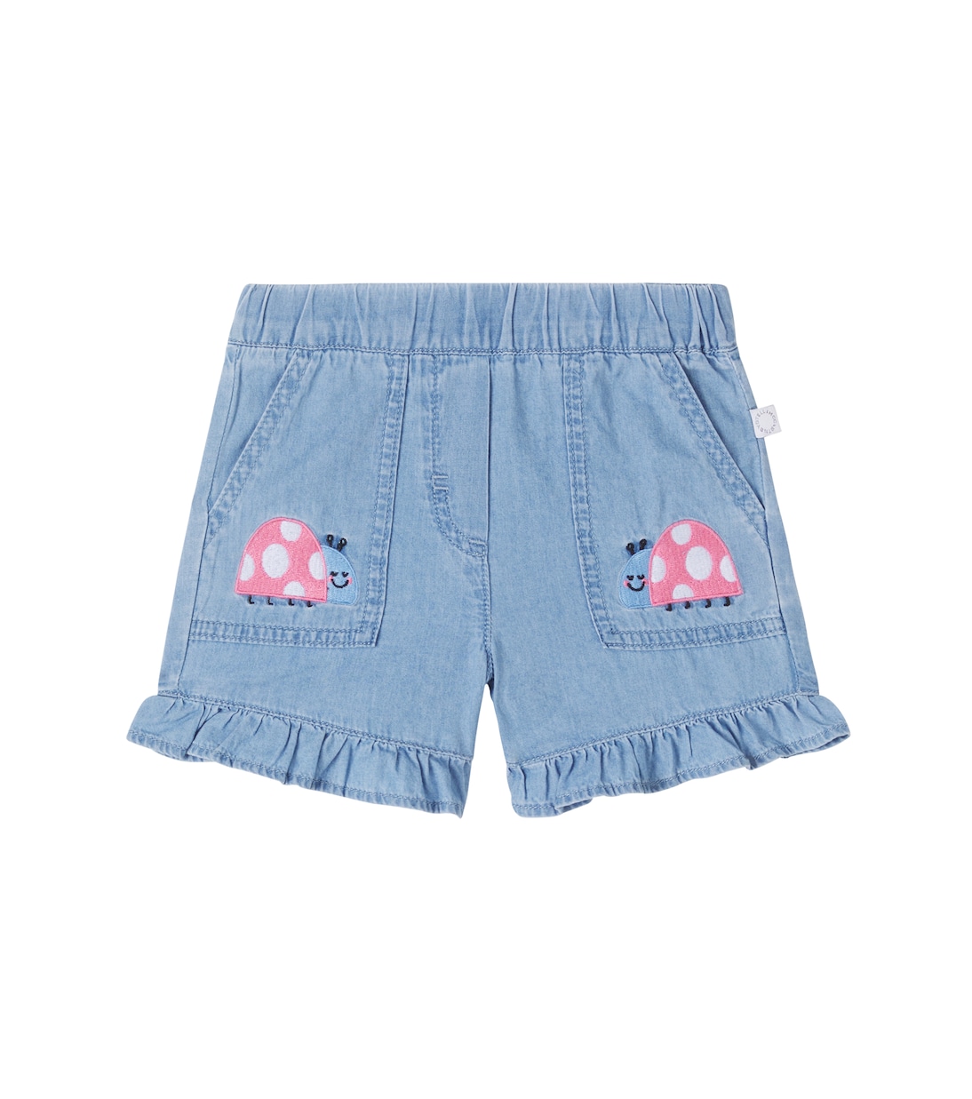 Baby Bug cotton chambray shorts | Stella McCartney Kids