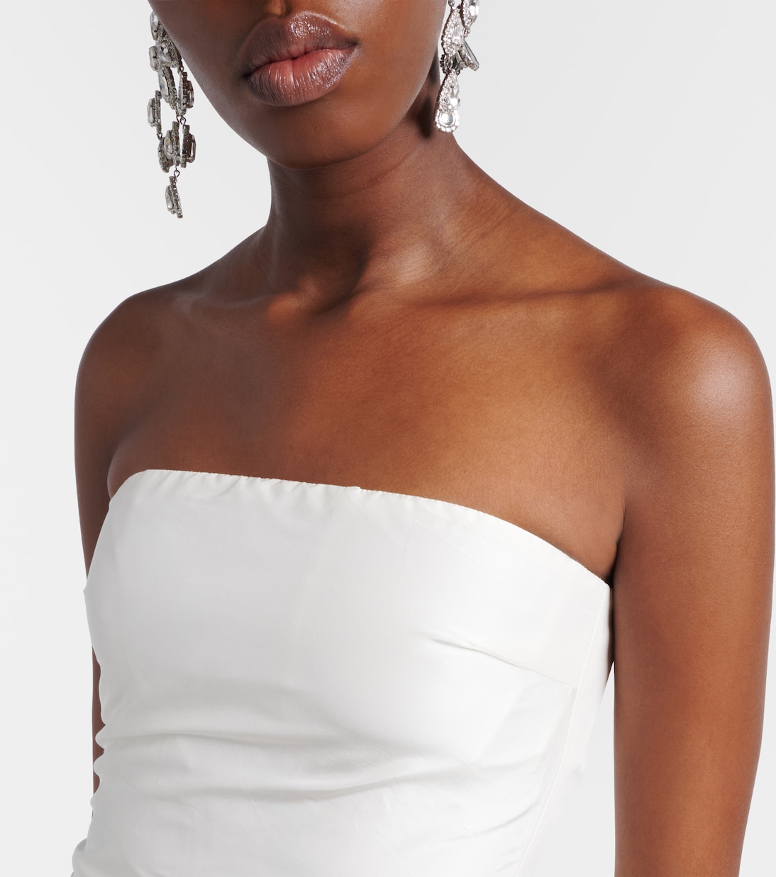 Bridal Minikleid aus Seidentaft | Rotate