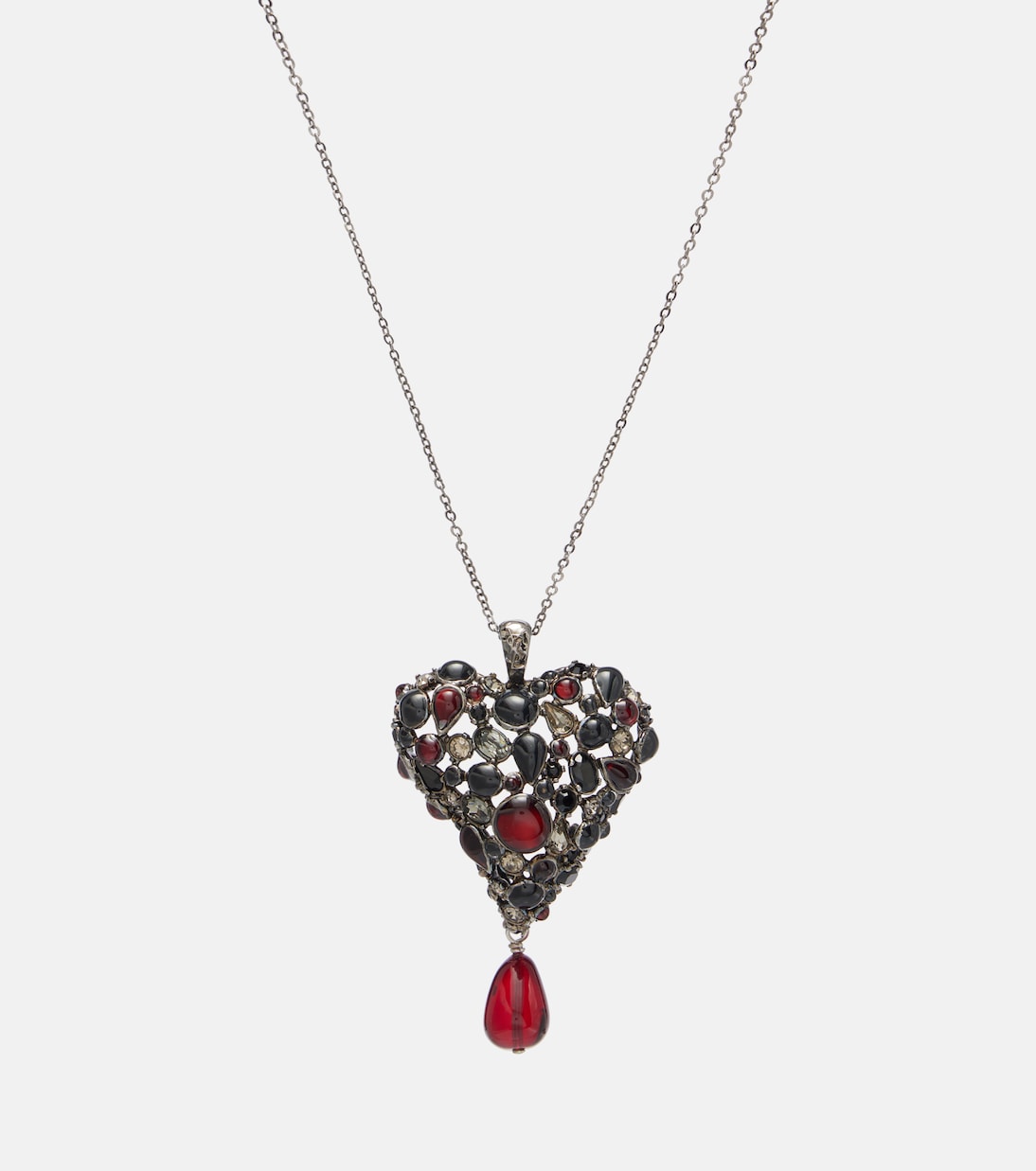 Embellished pendant necklace | Saint Laurent
