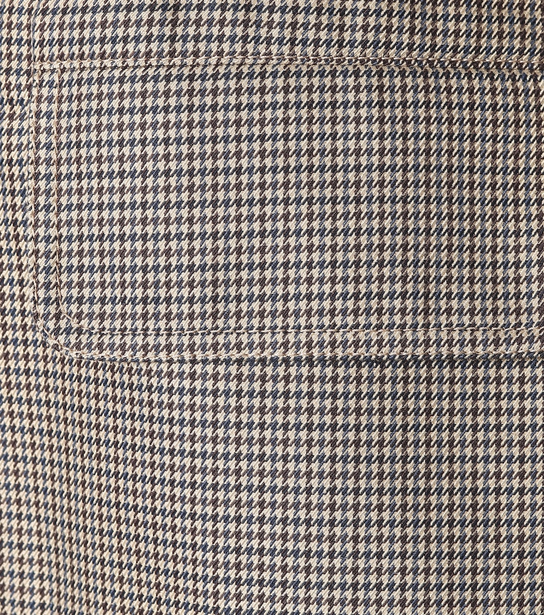 Belted houndstooth coat | Joseph
