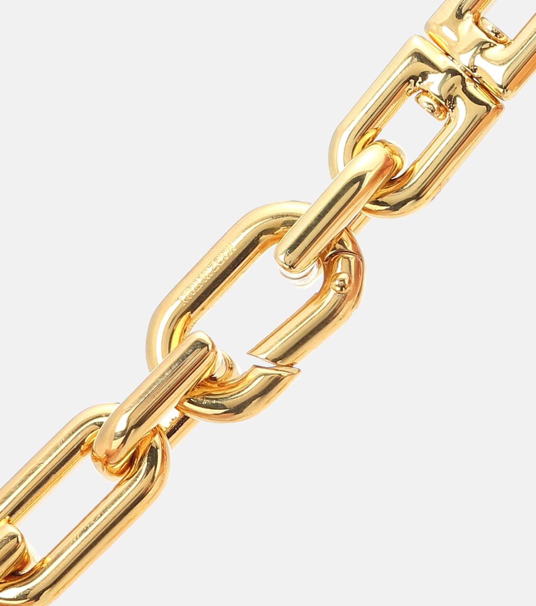 Collana con catenina firmata BALENCIAGA per stili giovani e alla moda