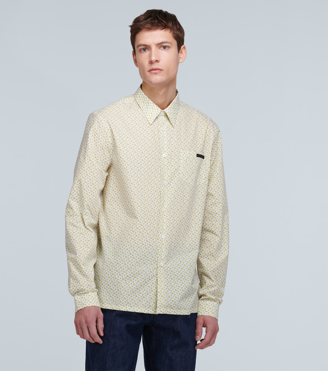 Camicia in popeline di cotone | Prada