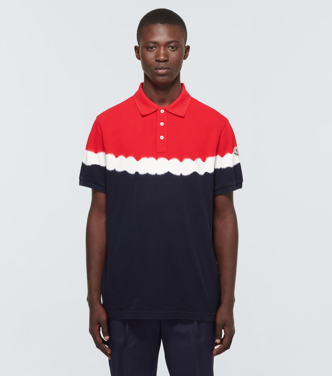 Tie-dye polo shirt | Moncler