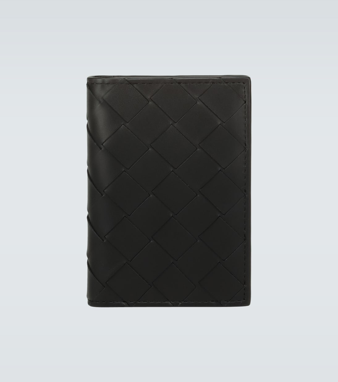 Folded leather cardholder | Bottega Veneta