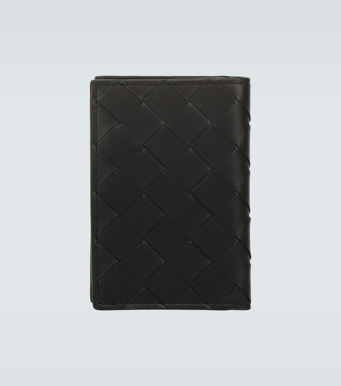 Folded leather cardholder | Bottega Veneta