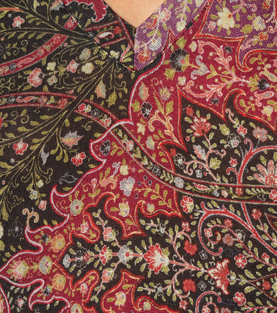 Top de punto fino estampado | Etro