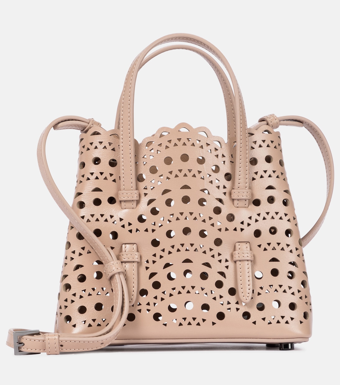 Tote Le Mina 16 Vivienne Wave Micro aus Leder | Alaïa