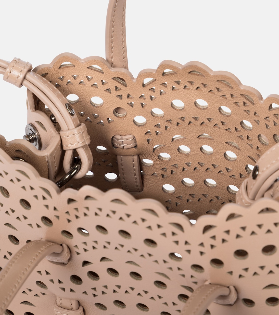 Tote Le Mina 16 Vivienne Wave Micro aus Leder | Alaïa