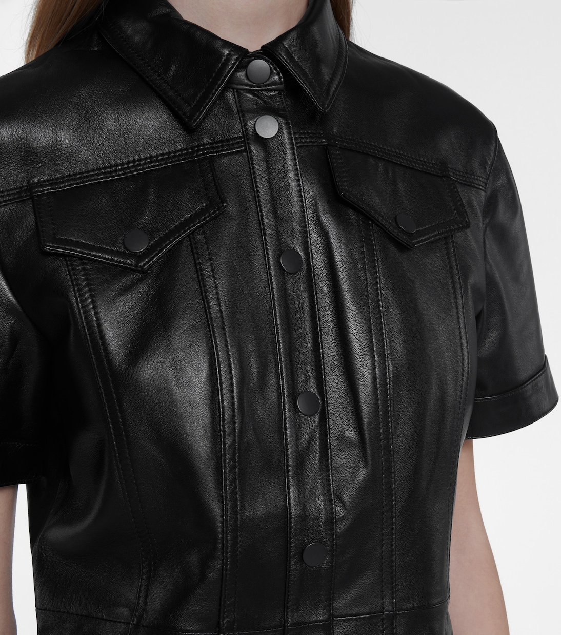 White Label leather midi dress | Proenza Schouler