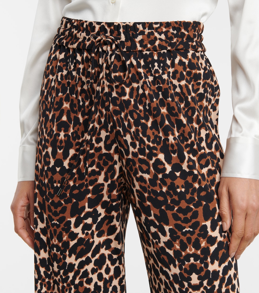 Leopard-print wide-leg pants | Tom Ford