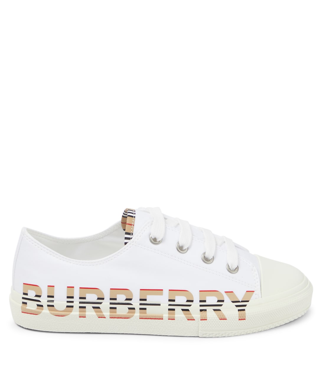Sneakers in gabardine di cotone | Burberry Kids