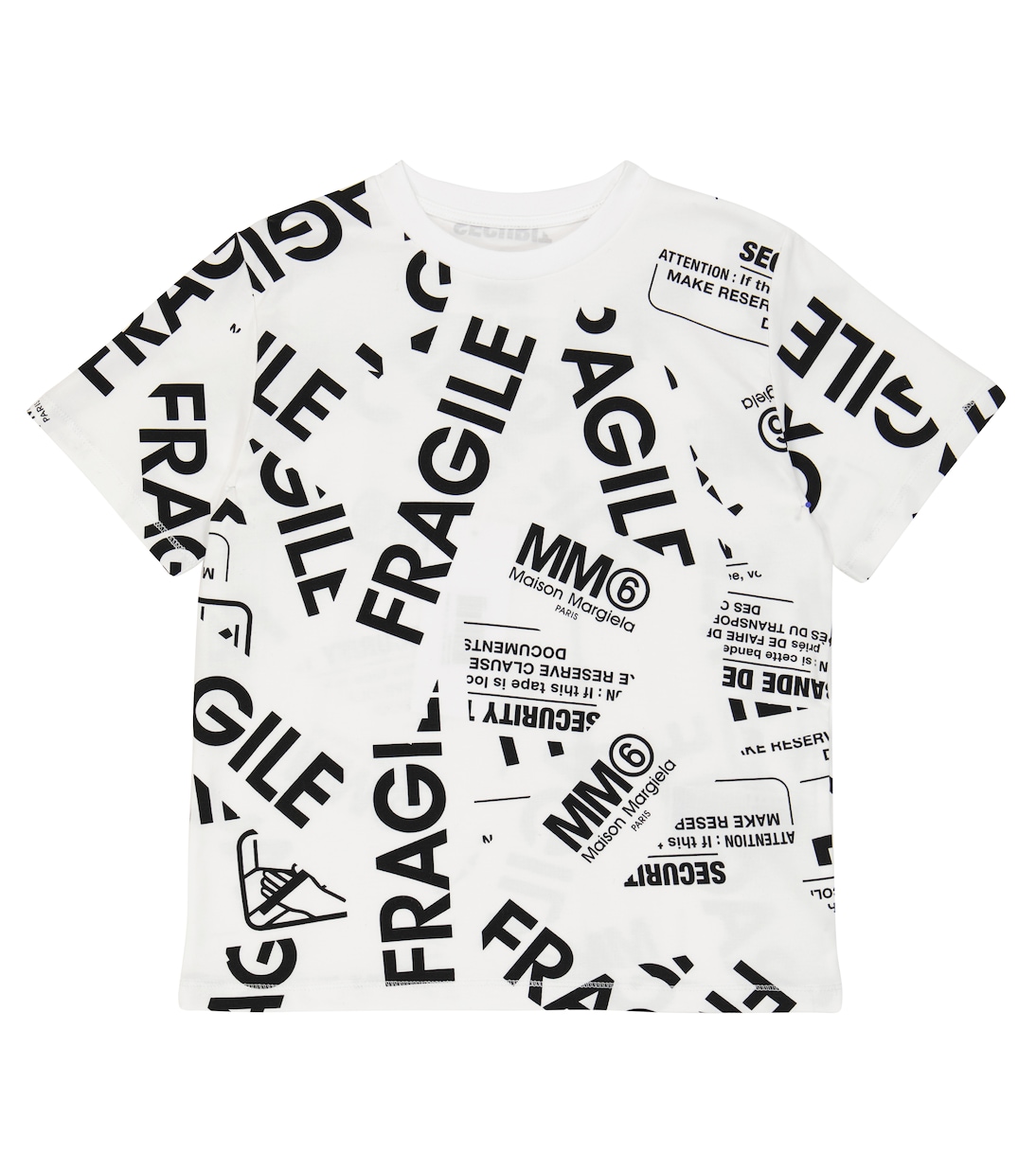 Bedrucktes T-Shirt aus Baumwolle | MM6 Maison Margiela Kids