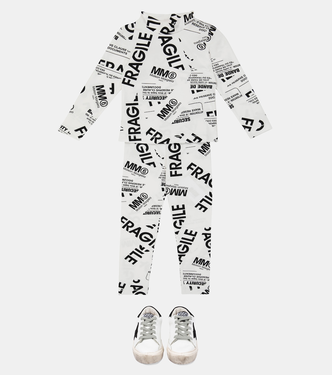 Bedrucktes T-Shirt aus Baumwolle | MM6 Maison Margiela Kids