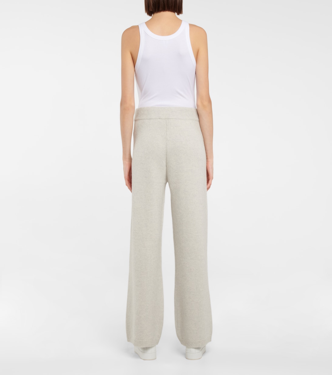 Kyra wool-blend wide-leg sweatpants | Goldbergh