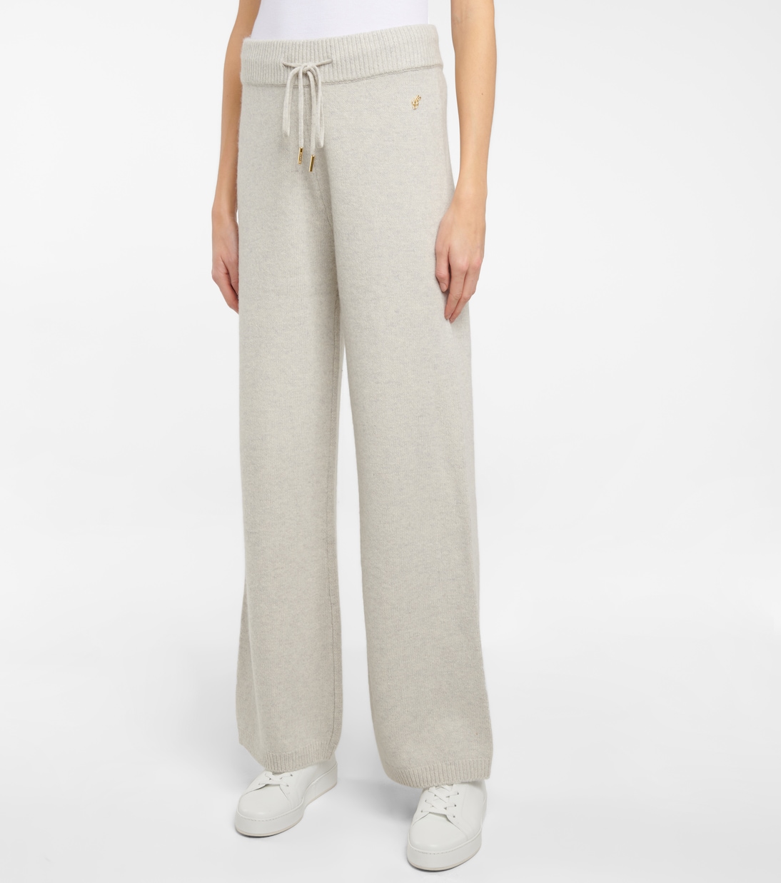 Kyra wool-blend wide-leg sweatpants | Goldbergh