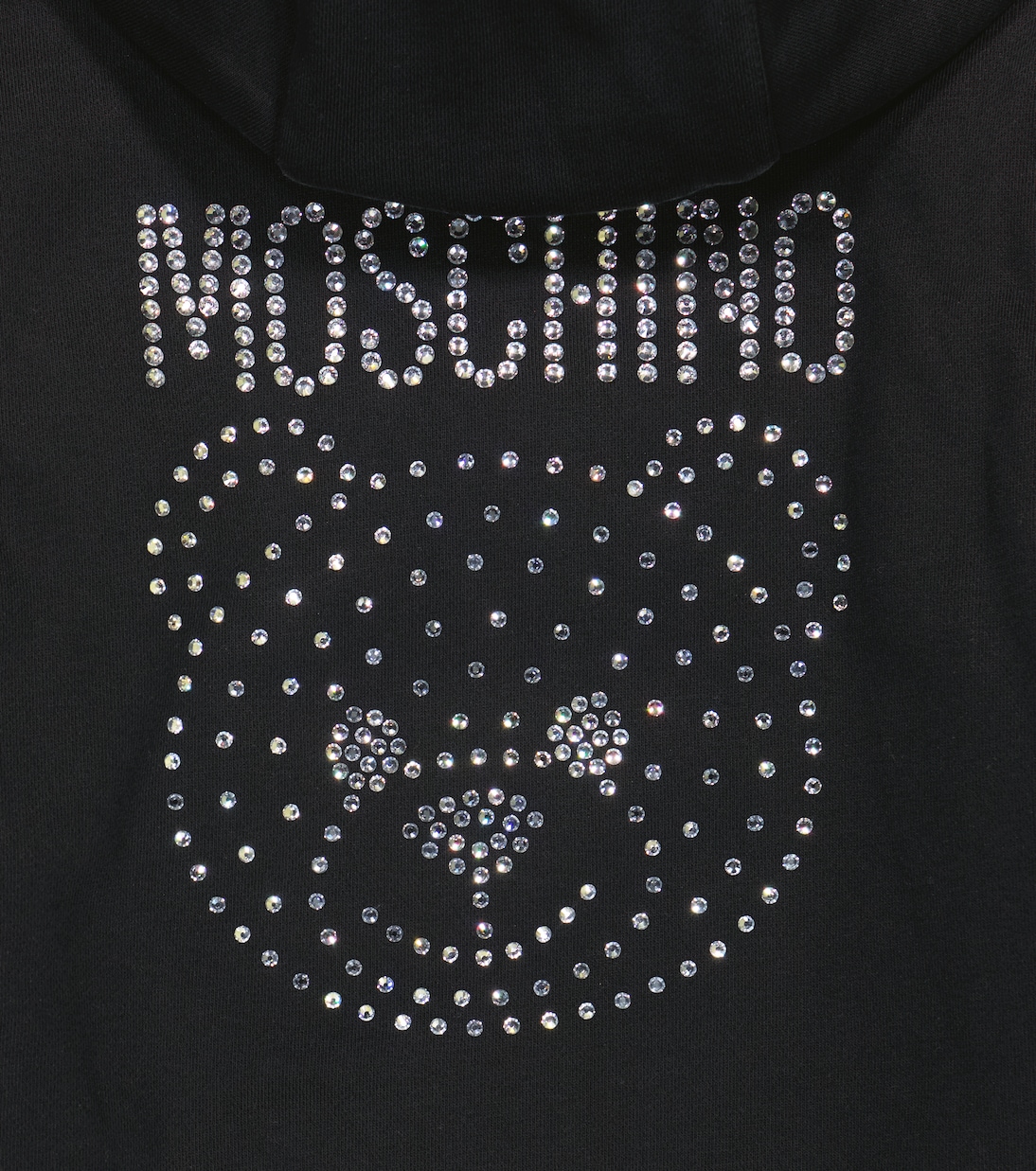 Wattierte Jacke mit Kristallen | Moschino Kids