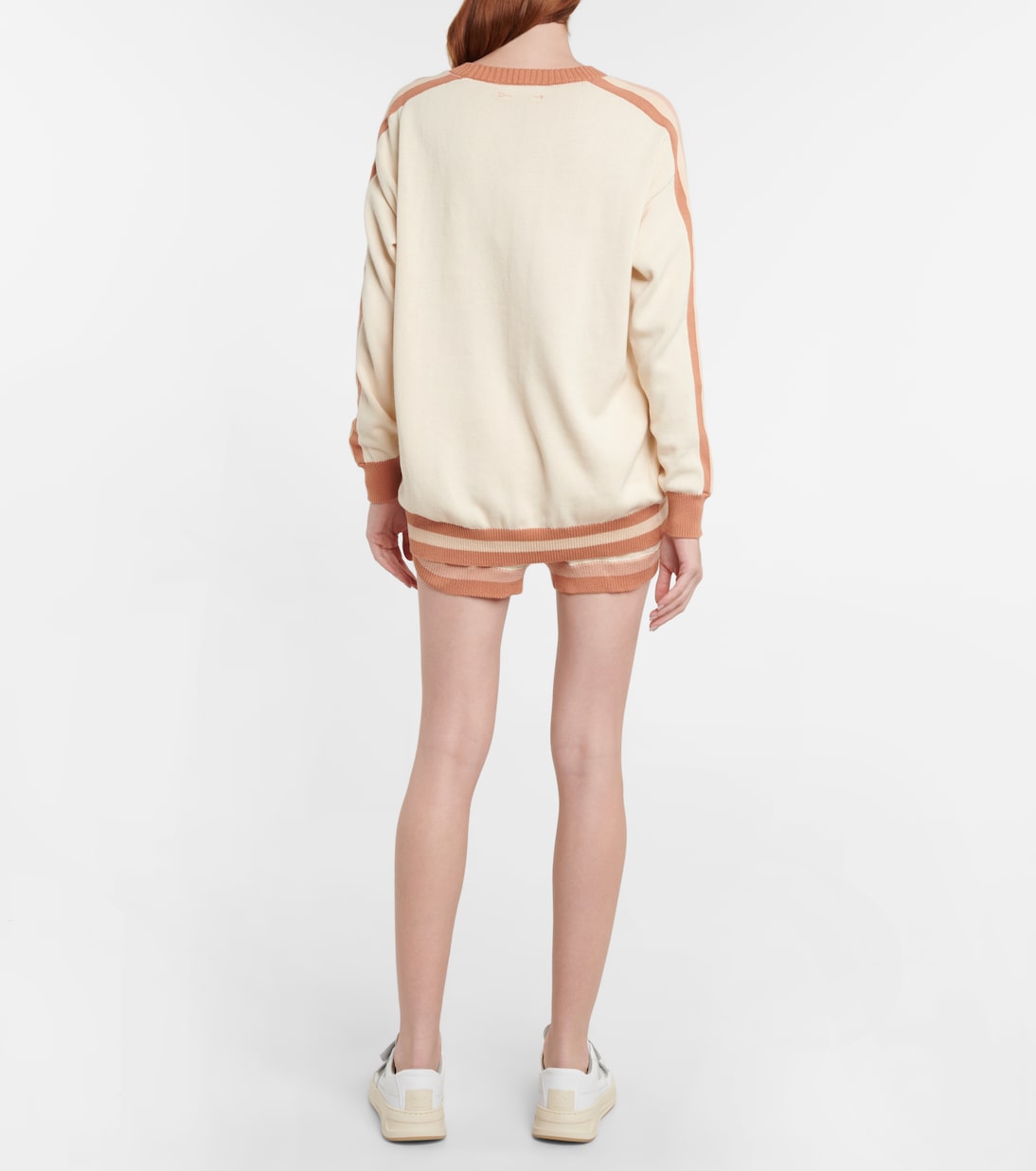 Jersey Kickstart Boo de algodón a rayas | The Upside