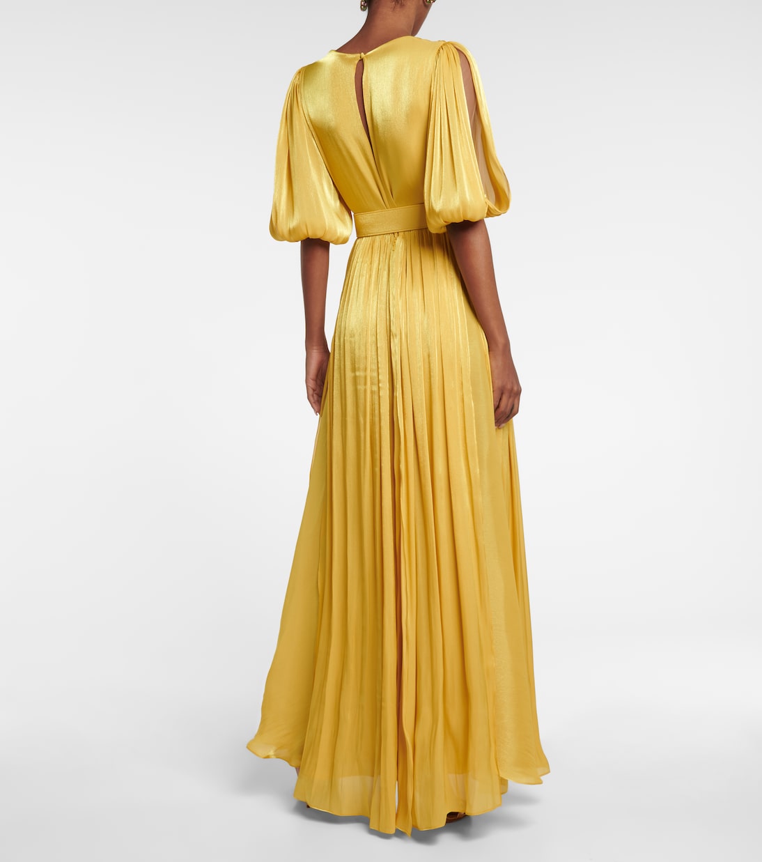 Brennie georgette gown | Costarellos